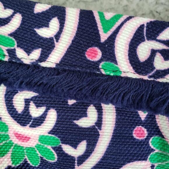 Talbots Dress Size 10p Petite Multicolor Geometric Jersey Knit Stretch - Picture 5 of 8